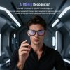 Demabon AI Smart Glasses with 800W Anti-Shake Camera & Voice Translator